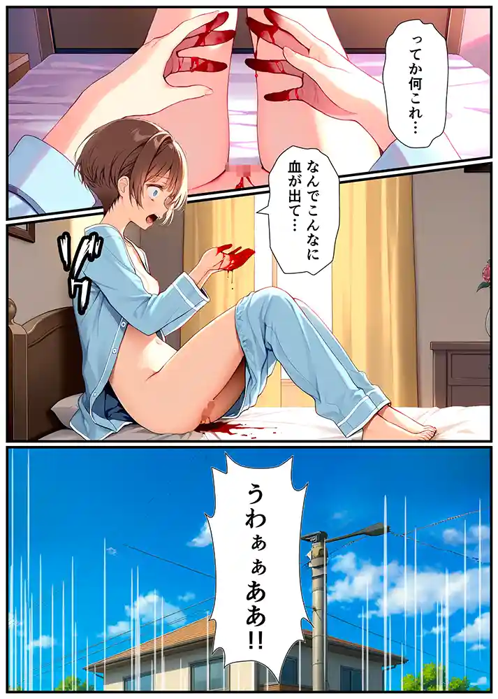 子宮誕生〜女の子になった体でセックスに溺れる学校生活〜 本編フル漫画画像4