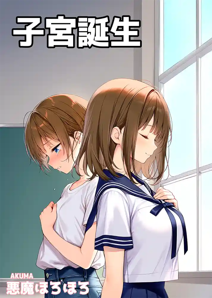 子宮誕生〜女の子になった体でセックスに溺れる学校生活〜 本編フル漫画画像9