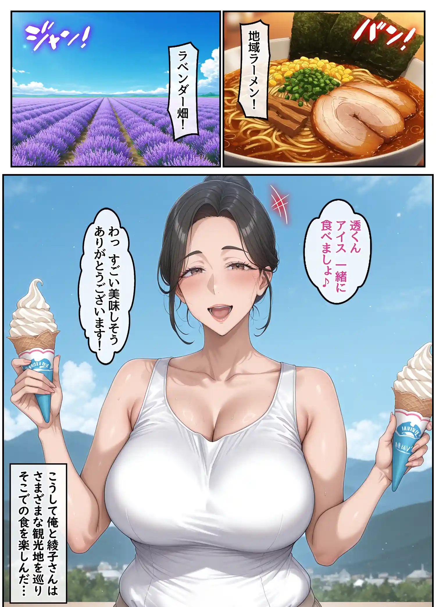 欲求不満を隠し続けてきた未亡人女将と汗だくで求め合う温泉宿の夜2 無料エロ画像10