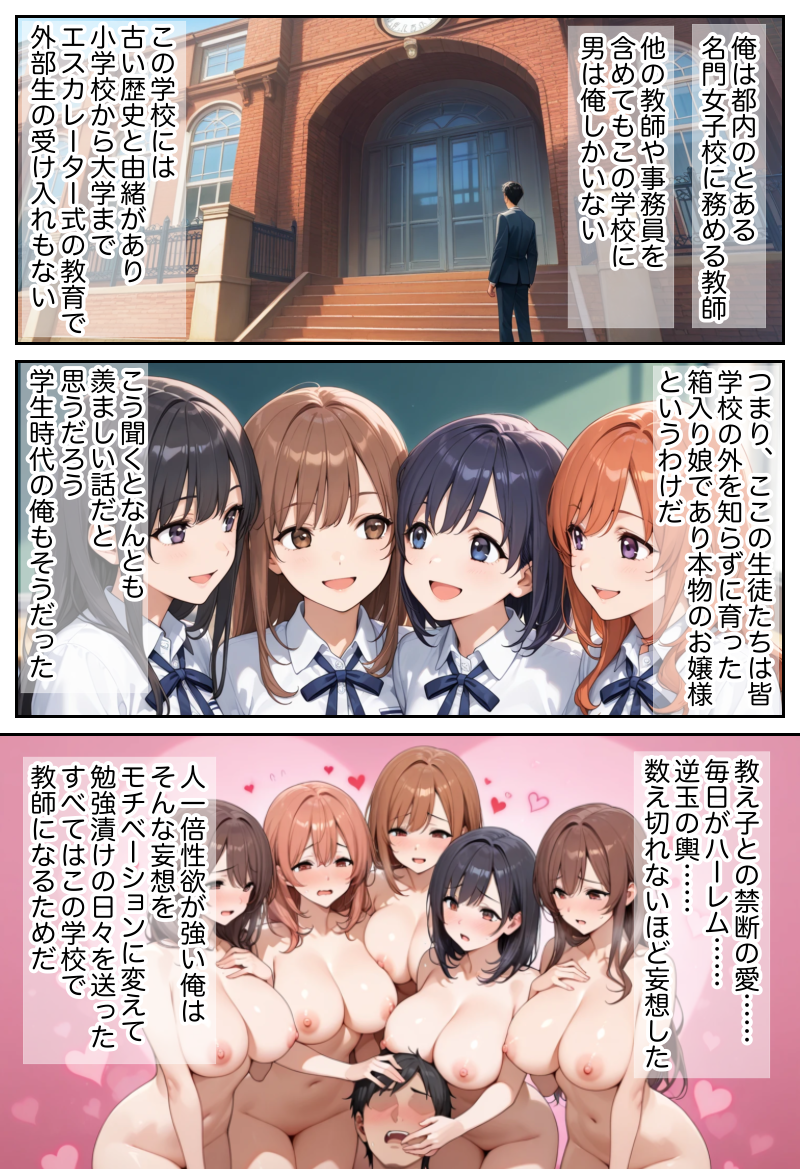 俺しか勃起できない世界 〜Kカップ爆乳陰キャ教え子生オナホ化計画〜 画像2
