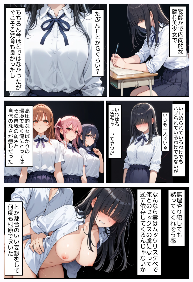 俺しか勃起できない世界 〜Kカップ爆乳陰キャ教え子生オナホ化計画〜 画像25