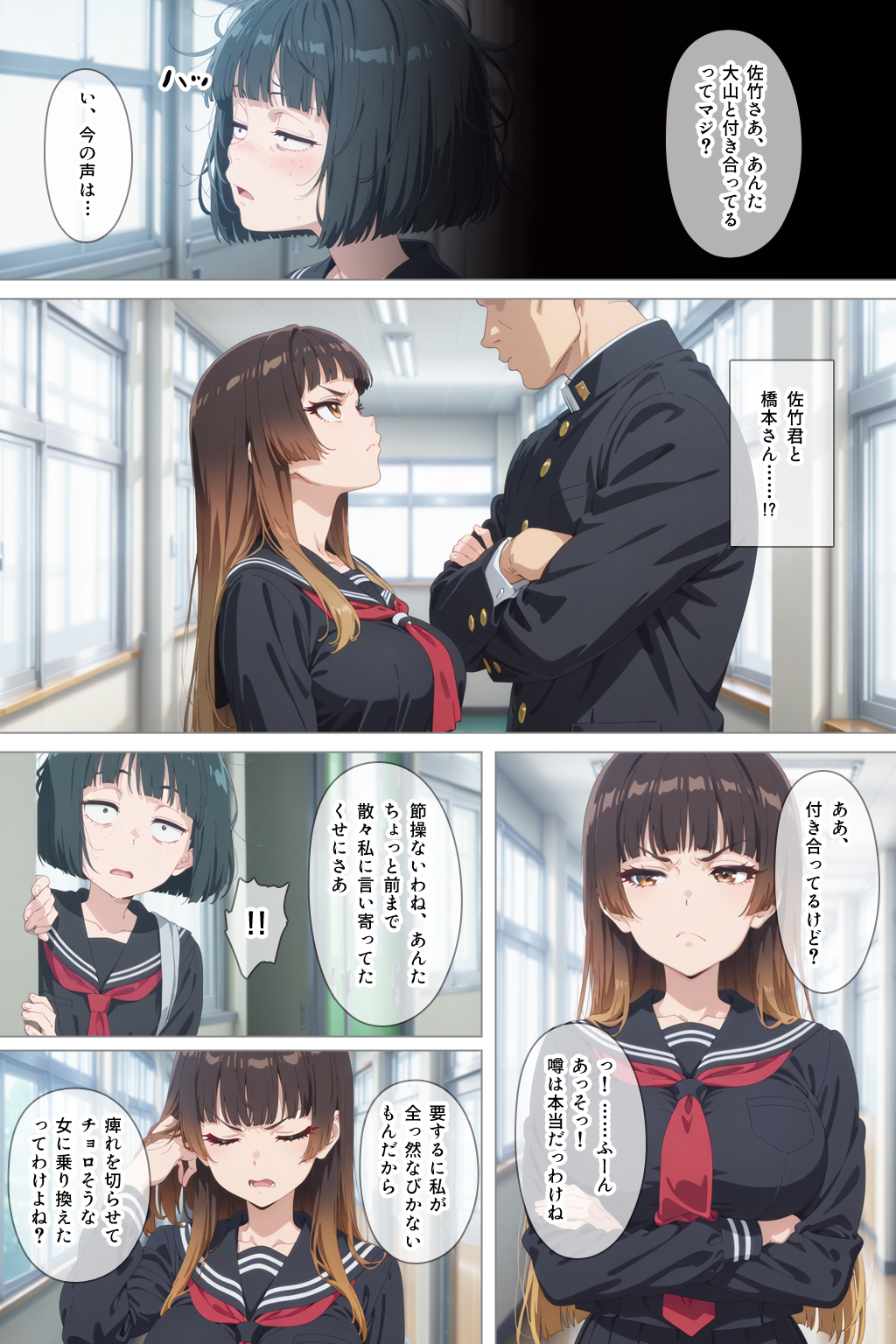 とにかくヤリたくて妥協の末付き合った地味顔で貧相な体の女子をうっかり孕ませてしまった俺の末路 淫紋おじさんがワンピースヒロインを堕とし孕ませる話 無料画像35