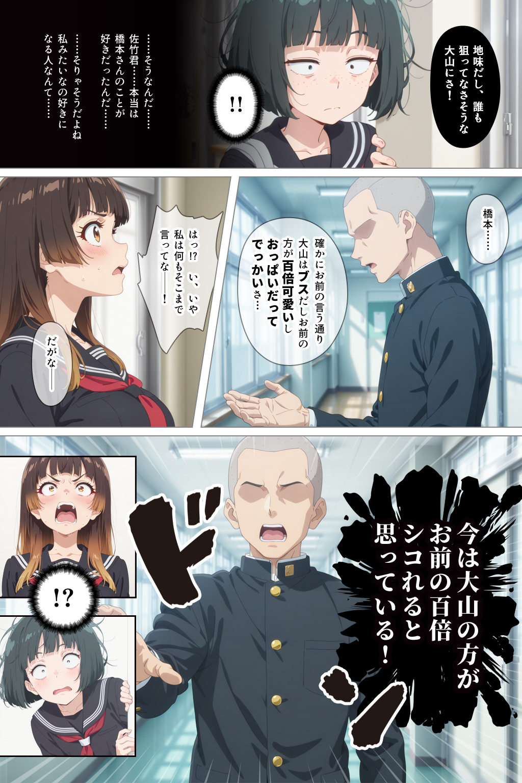 とにかくヤリたくて妥協の末付き合った地味顔で貧相な体の女子をうっかり孕ませてしまった俺の末路 淫紋おじさんがワンピースヒロインを堕とし孕ませる話 無料画像36