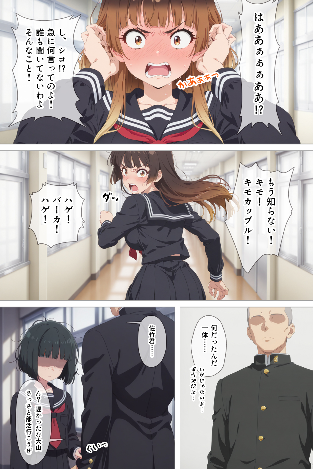 とにかくヤリたくて妥協の末付き合った地味顔で貧相な体の女子をうっかり孕ませてしまった俺の末路 淫紋おじさんがワンピースヒロインを堕とし孕ませる話 無料画像37