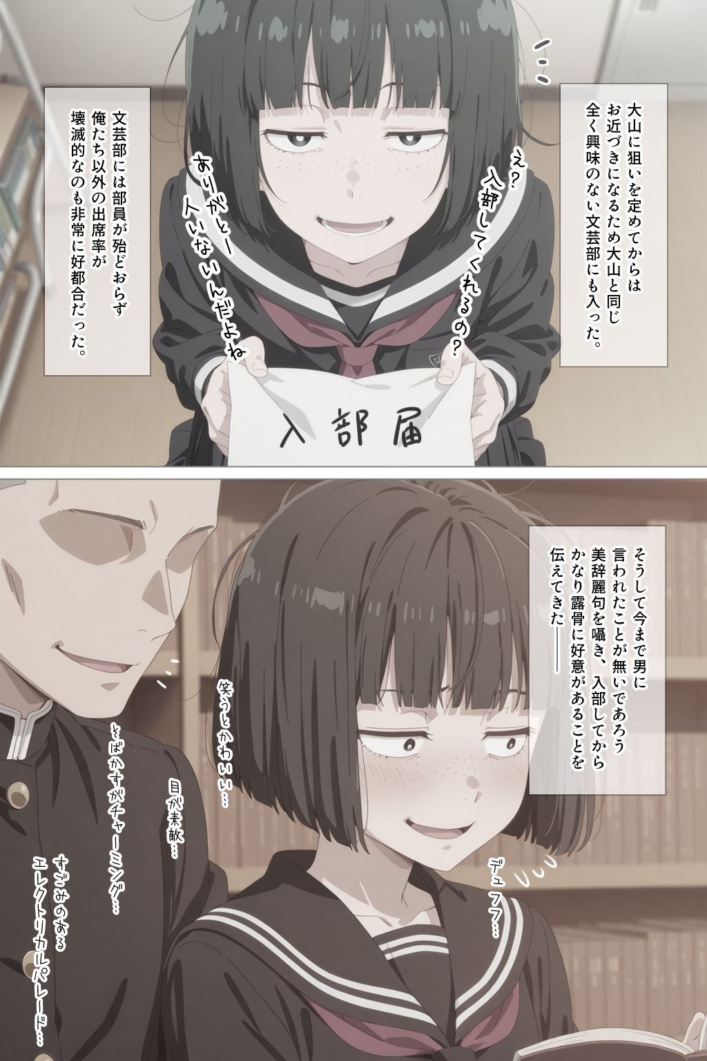 とにかくヤリたくて妥協の末付き合った地味顔で貧相な体の女子をうっかり孕ませてしまった俺の末路 淫紋おじさんがワンピースヒロインを堕とし孕ませる話 無料画像5
