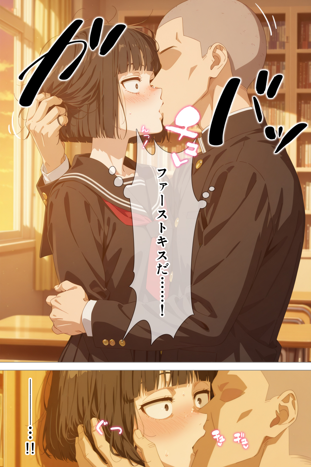 とにかくヤリたくて妥協の末付き合った地味顔で貧相な体の女子をうっかり孕ませてしまった俺の末路 淫紋おじさんがワンピースヒロインを堕とし孕ませる話 無料画像9
