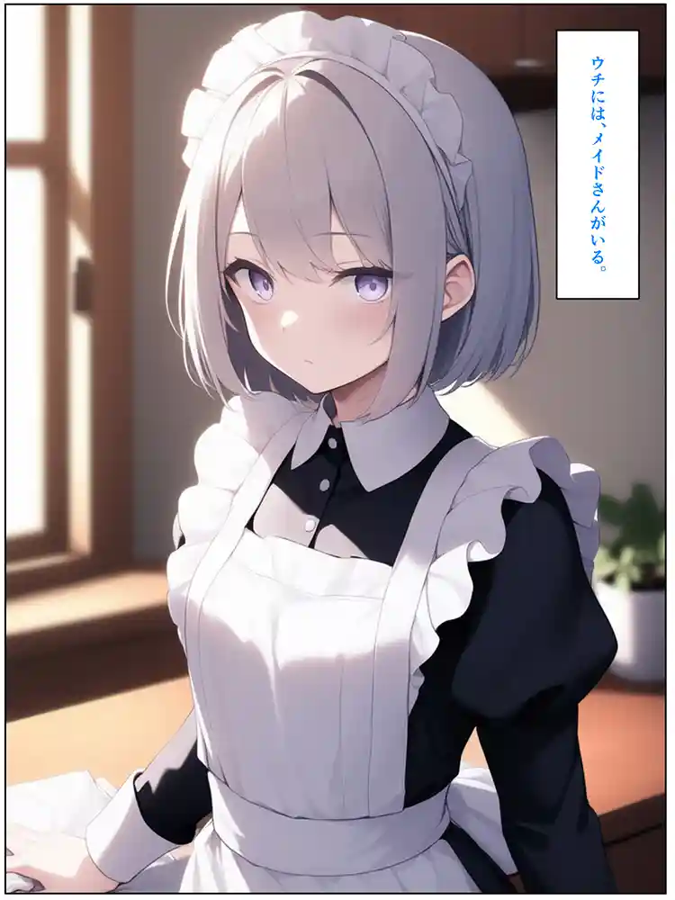 無表情ジト目メイドさんをはずかしめたい!! 本編フル漫画画像2