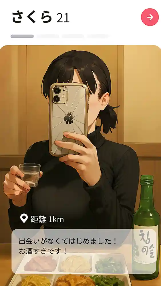 【実話】引っ越し見積もり中、新人ちゃん（22）のバキバキスマホにマチアプ通知！ヤリモク男子から「俺が」守らなきゃwww同人フル漫画画像22