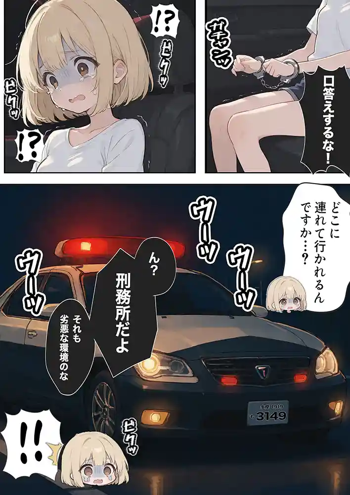 男性刑務所肉便器女 男として誤認逮捕されたOLの末路 同人フル漫画画像18