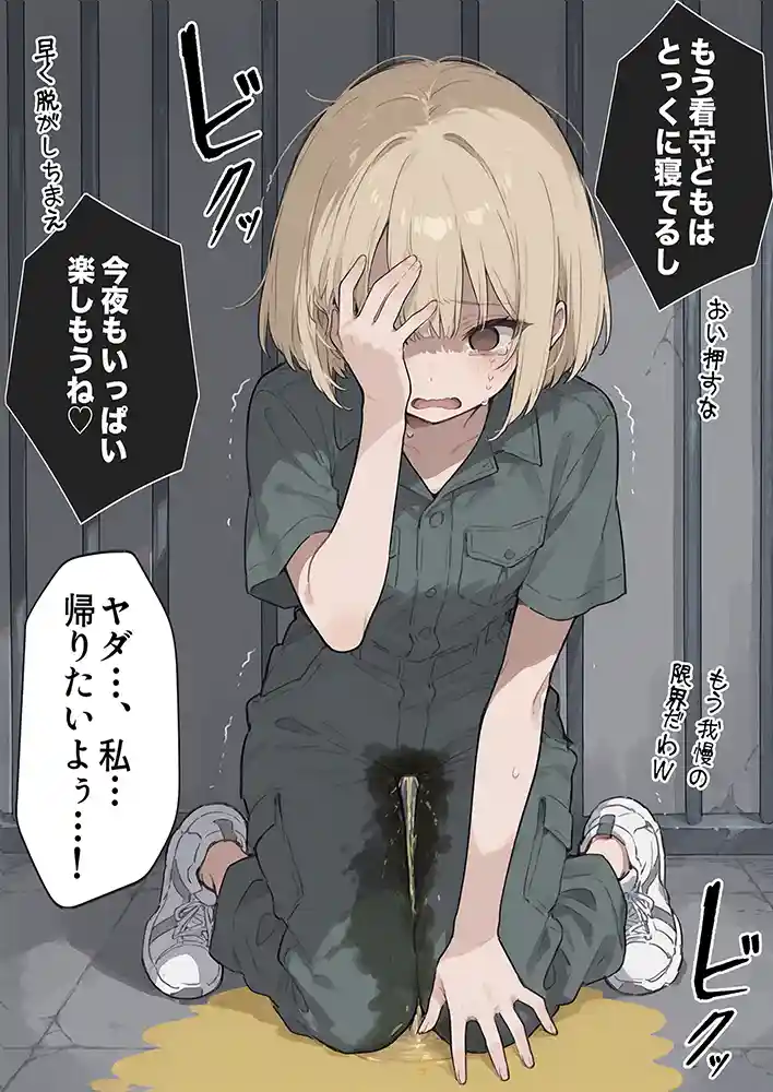 男性刑務所肉便器女 男として誤認逮捕されたOLの末路 同人フル漫画画像2