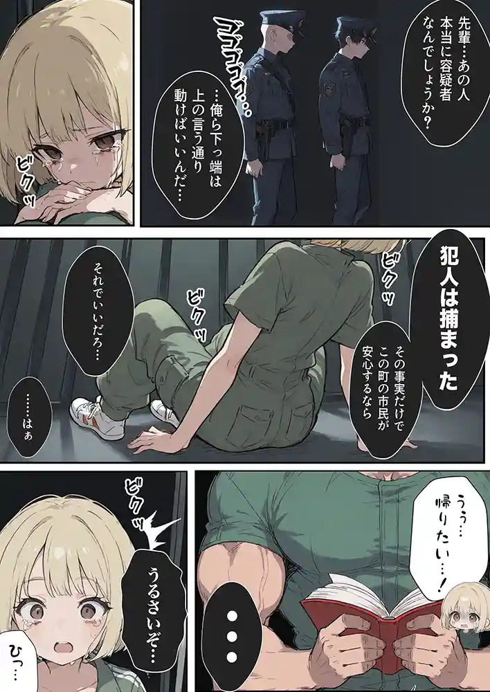 男性刑務所肉便器女 男として誤認逮捕されたOLの末路 同人フル漫画画像23