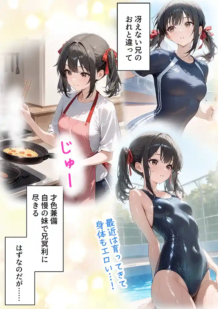 妹の本心は…「ナマイキ妹が催◯アプリで兄LOVEバレした話」の画像 同人フル漫画画像10