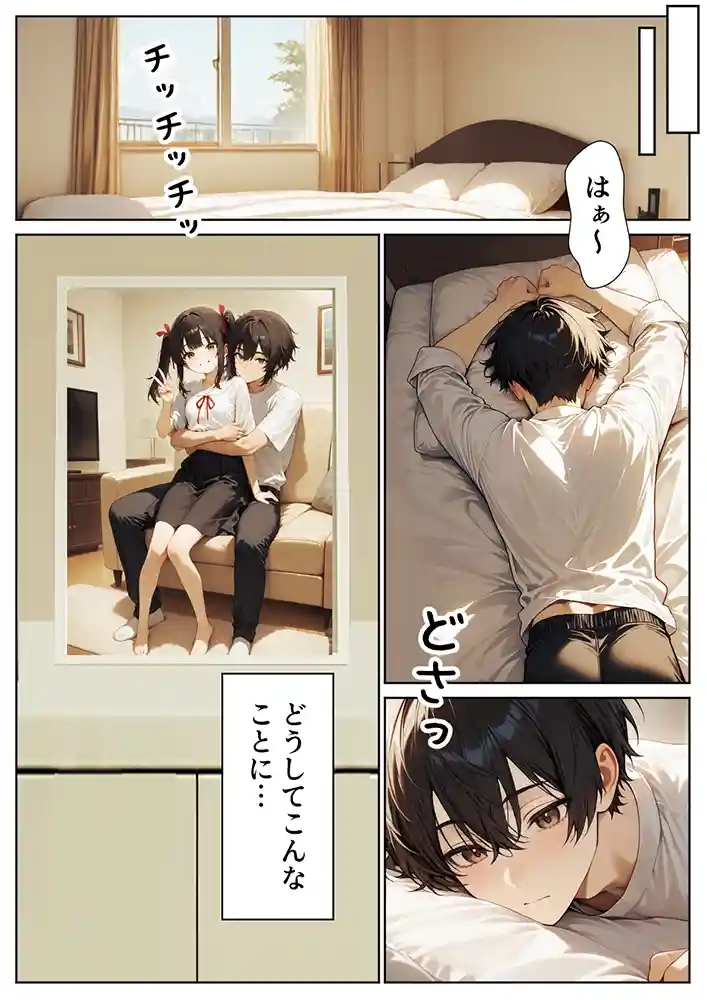 妹の本心は…「ナマイキ妹が催◯アプリで兄LOVEバレした話」の画像 同人フル漫画画像13