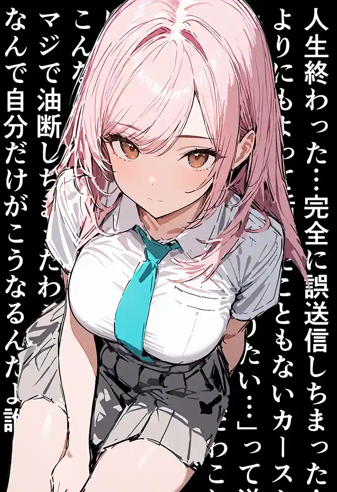 好きなギャルに誤送信したら、実はハメ撮りされるのが好きなドМ変態女だった話の画像10