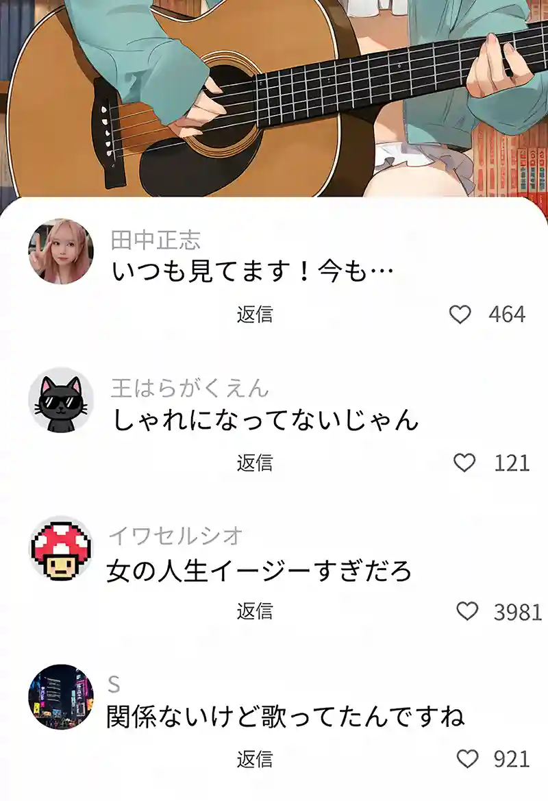 【裏実話】承認欲求に負けた歌好き陰キャkana.（18）、エロ垢転生で担任に身バレ→人生終了のお知らせ?（＾o＾）/wwwの画像30