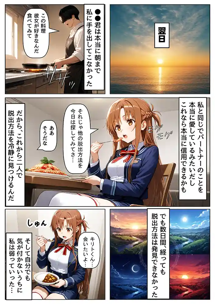 セックスしないと出られない部屋《SA●アスナ》の画像7