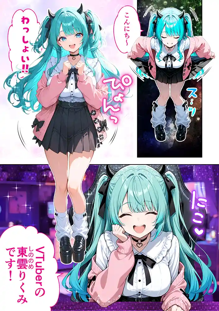 推しのVTuberが同じクラスの一軍ギャルだった件についての画像1