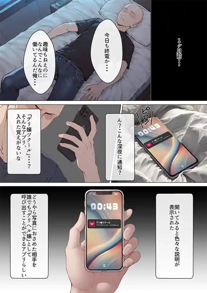 “【エロ漫画】デリ嬢ツクール