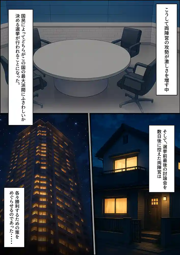 “【エロ漫画】投票率99％！？寝取り派VS純愛派〜勝者の先に待つ日常〜【しゃる】無料エロ漫画同人誌