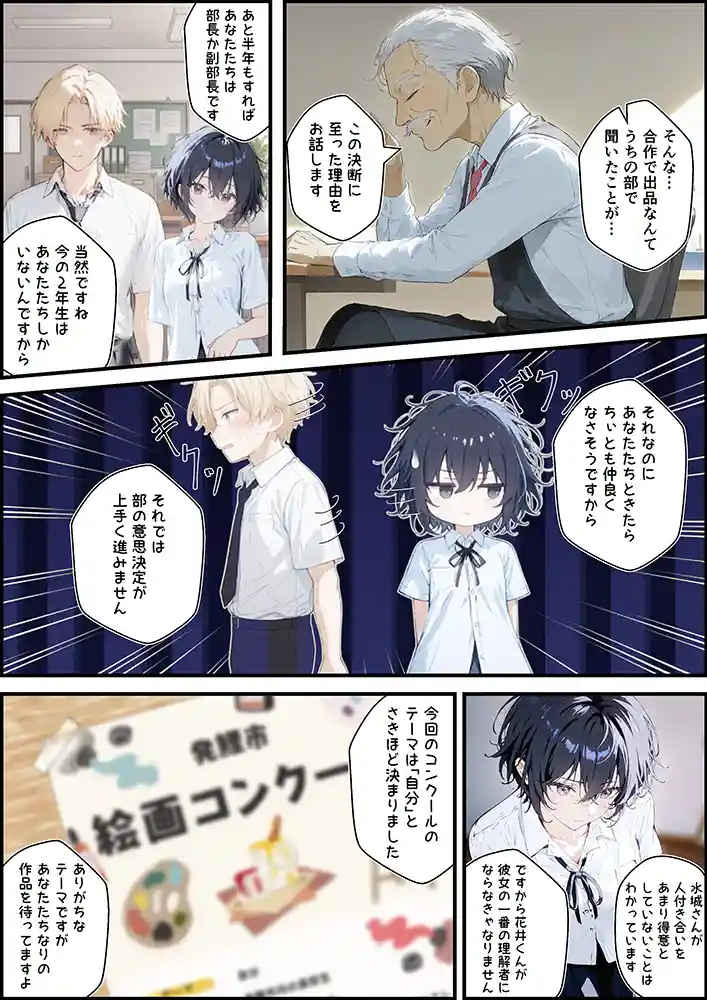 “【エロ漫画】君と僕の額縁【初恋ラボ】無料エロ漫画同人誌