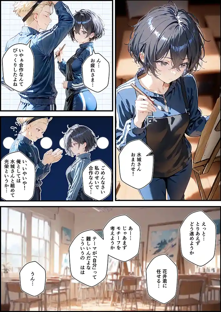 “【エロ漫画】君と僕の額縁【初恋ラボ】無料エロ漫画同人誌