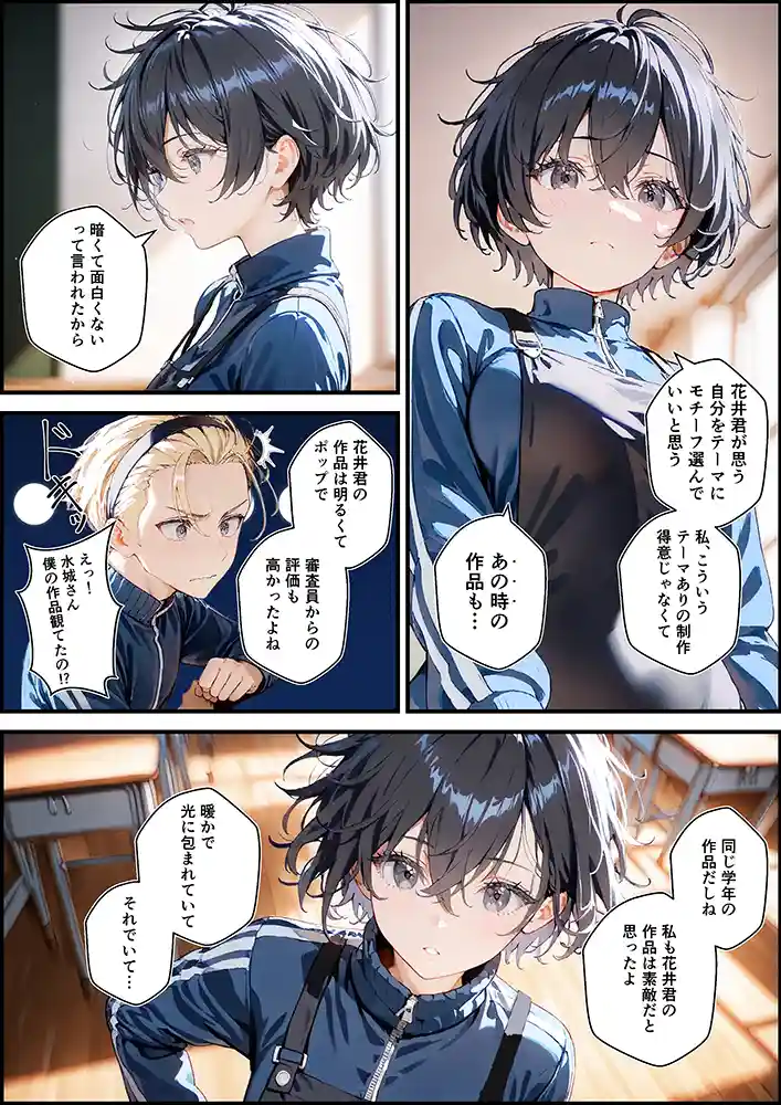 “【エロ漫画】君と僕の額縁【初恋ラボ】無料エロ漫画同人誌