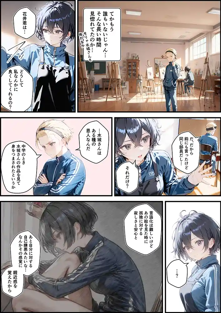 “【エロ漫画】君と僕の額縁【初恋ラボ】無料エロ漫画同人誌