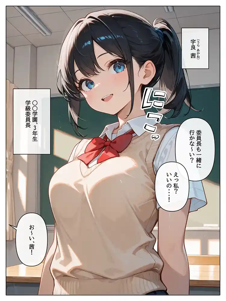 “【エロ漫画】裏垢投稿者を、捕まえた!「むっつりスケベ委員長は、先生に犯●れたい!?」【AOI-COMICS】無料エロ漫画同人誌