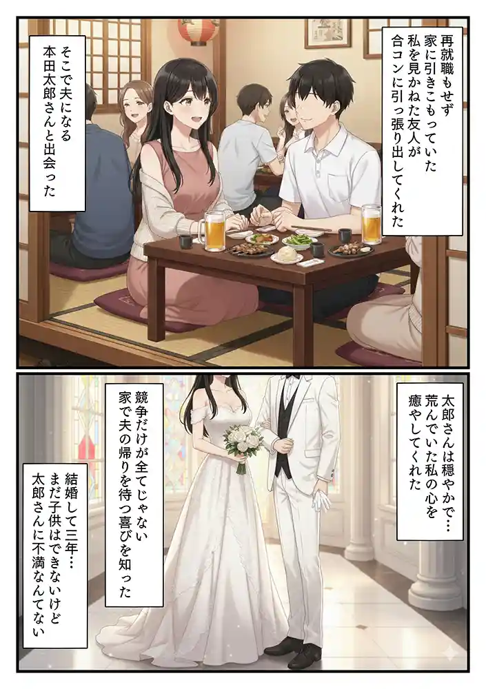“【エロ漫画】NTR