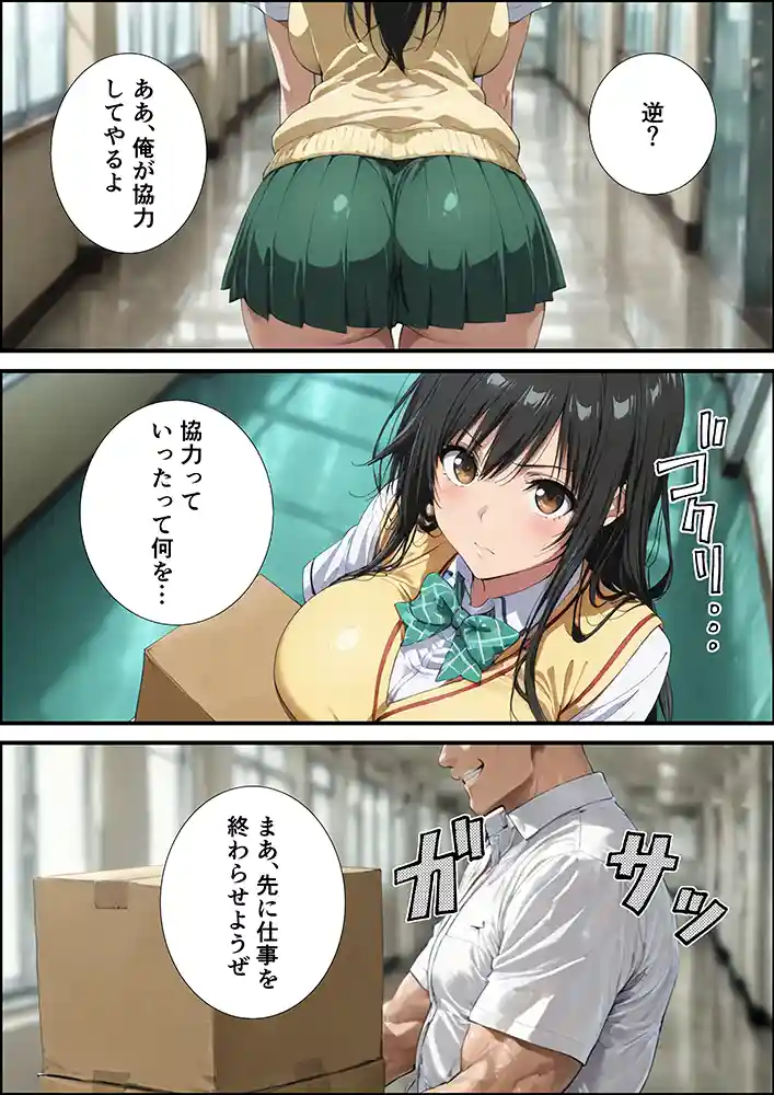 “【エロ漫画】古手川唯の寝取られ練習【 握りとうふ】無料エロ漫画同人誌