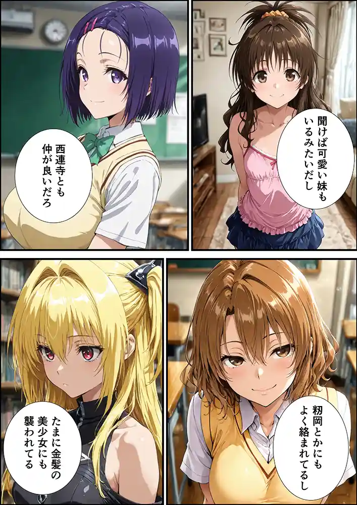 “【エロ漫画】古手川唯の寝取られ練習【 握りとうふ】無料エロ漫画同人誌