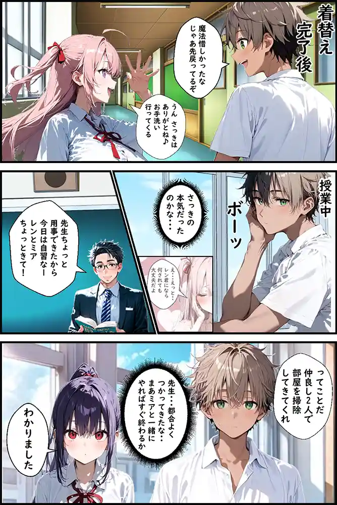 “【エロ漫画】Hぷにんぐ