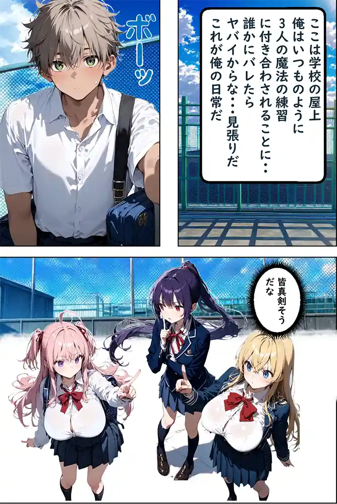 “【エロ漫画】Hぷにんぐ