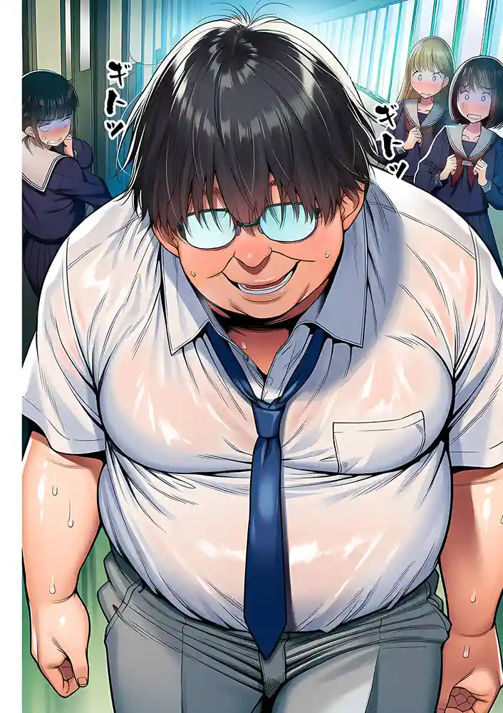 “【エロ漫画】催●洗脳支配学園〜逆襲のデブオ〜【夜あくび小隊】無料エロ漫画同人誌