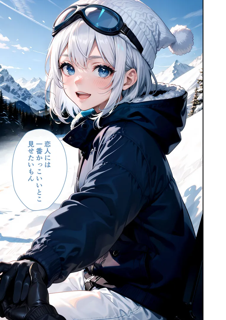 【エロ漫画】いちゃLOVE純情ベッドルーム 〜スノボデート、甘いひとときに溶ける両片想い〜 モザイク版【ラビットフット】無料エロ漫画商業誌 漫画フル画像15