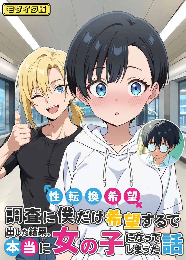 【エロ漫画】性転換希望調査に僕だけ希望するで出した結果、本当に女の子になってしまった話 モザイク版【コミック宴】無料エロ漫画商業誌のフル画像1