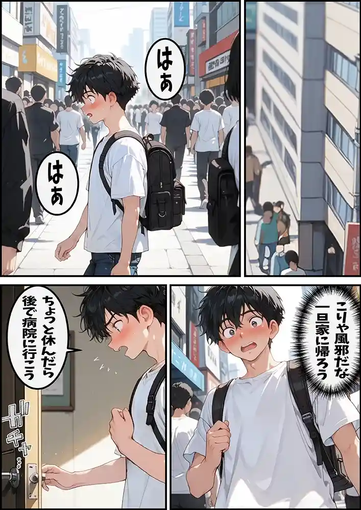 “【エロ漫画】大好きな姉がチャラ男♂の前でメス♀の顔を見せている【ピート出版】無料エロ漫画同人誌