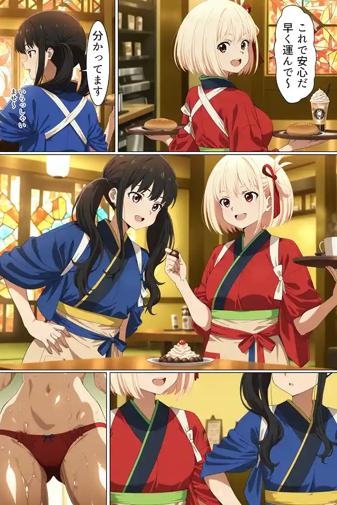 “【エロ漫画】女エージェントたちのエッチな裏側【桃色甘味料】無料エロ漫画同人誌