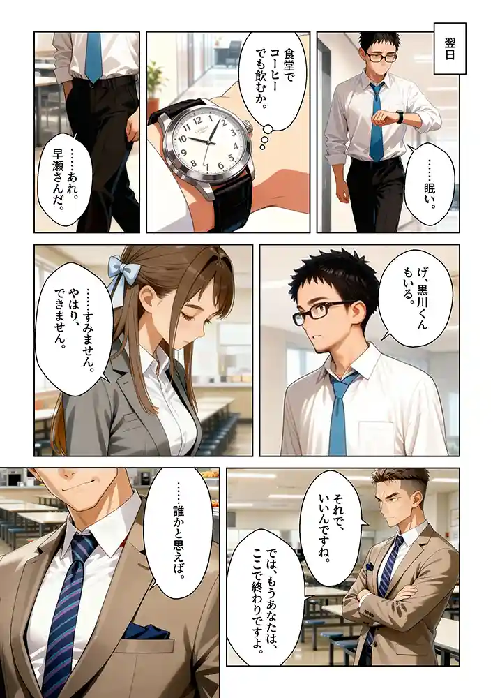 “【エロ漫画】アルファオーバーライド