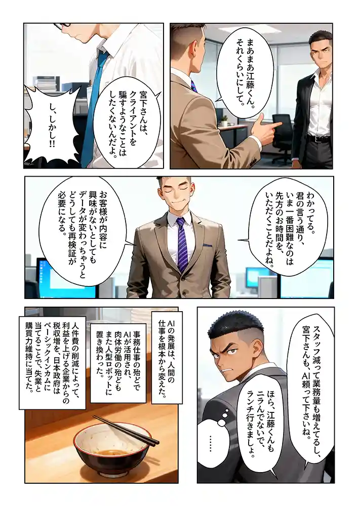 “【エロ漫画】アルファオーバーライド