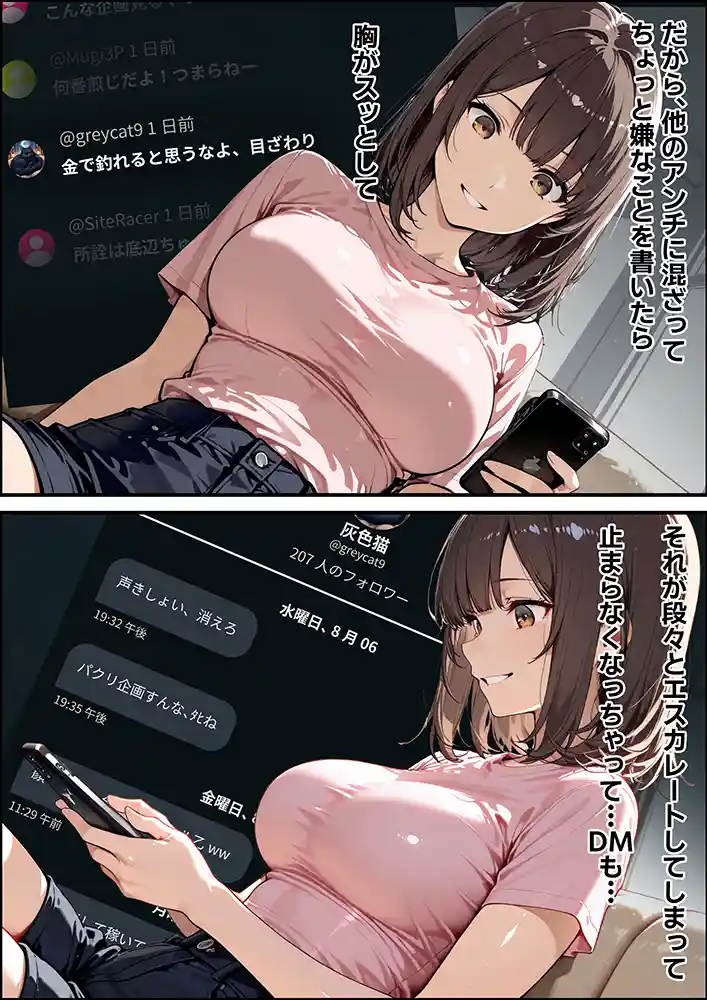 “【エロ漫画】開示請求したら隣に住む若妻だったので、金の代わりに体を要求してみた【妄想体験コミック@MTコミック】無料エロ漫画同人誌