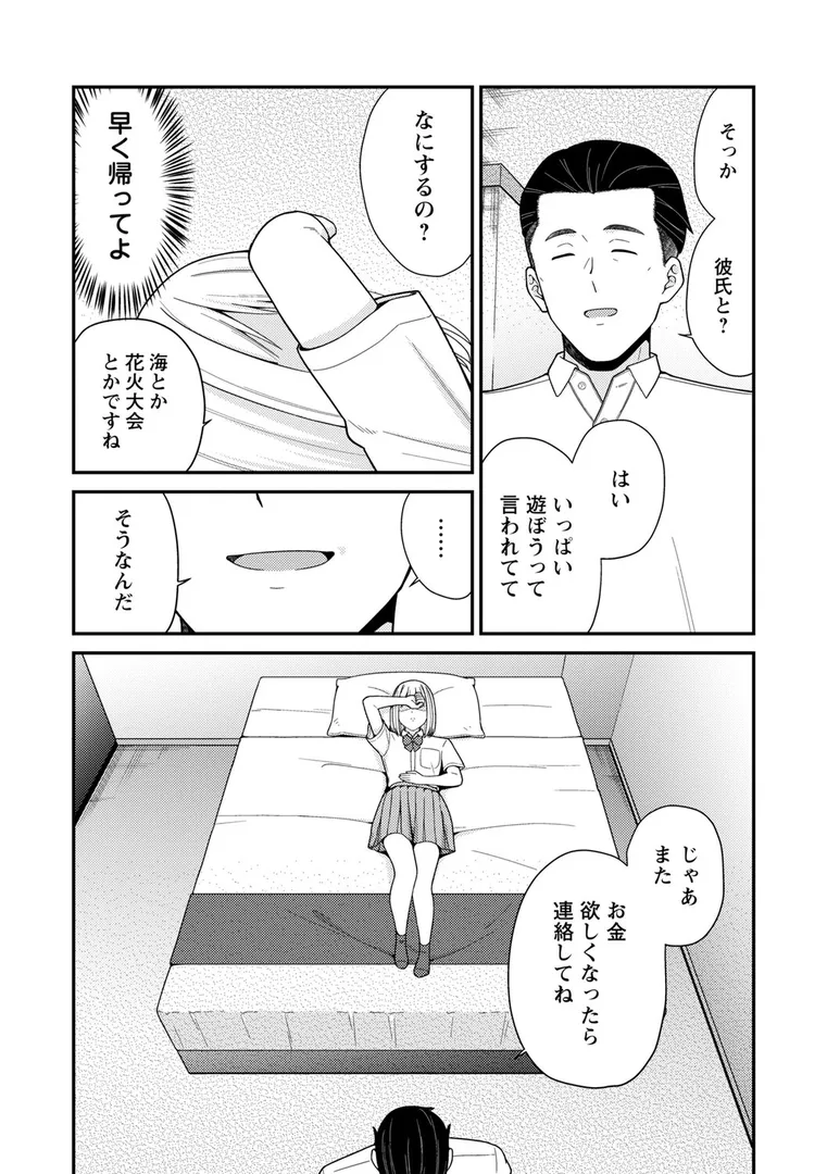 【エロ漫画】体で稼ぐパパ活女子たちと大人セックスしちゃいました。【デジタル特装版】【k-ya】無料エロ漫画商業誌のフル画像1