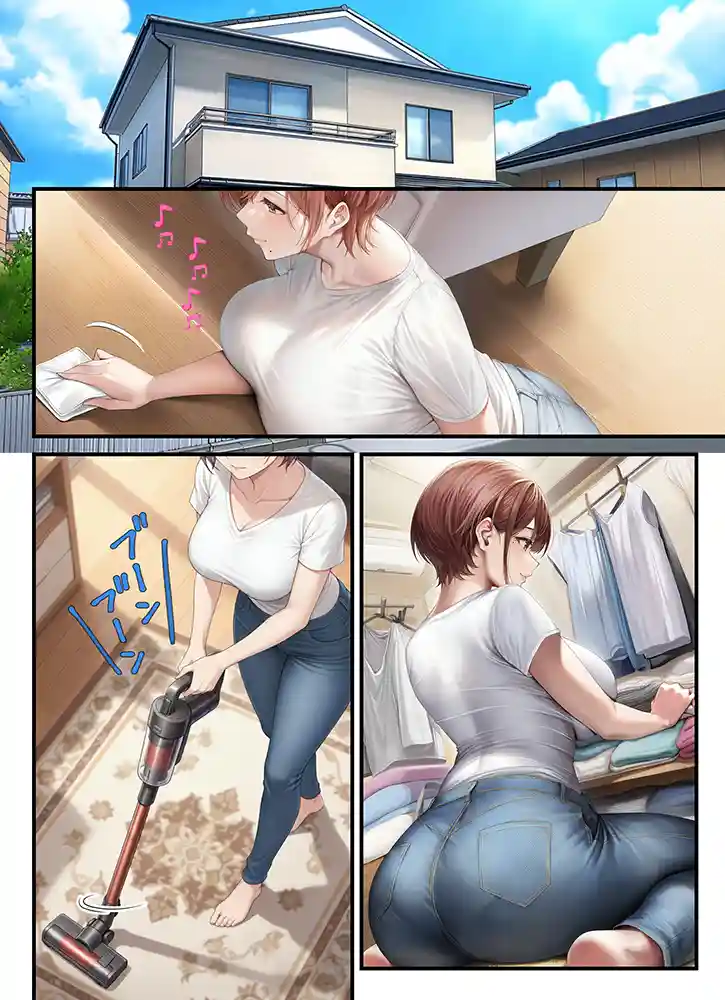 “【エロ漫画】妊活中の巨乳妻とコスプレ子作りセックスで夜通し種付け性活【ちゃんあい】無料エロ漫画同人誌