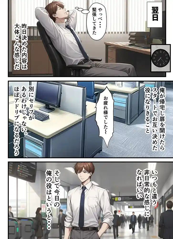 “【エロ漫画】妊活中の巨乳妻とコスプレ子作りセックスで夜通し種付け性活【ちゃんあい】無料エロ漫画同人誌